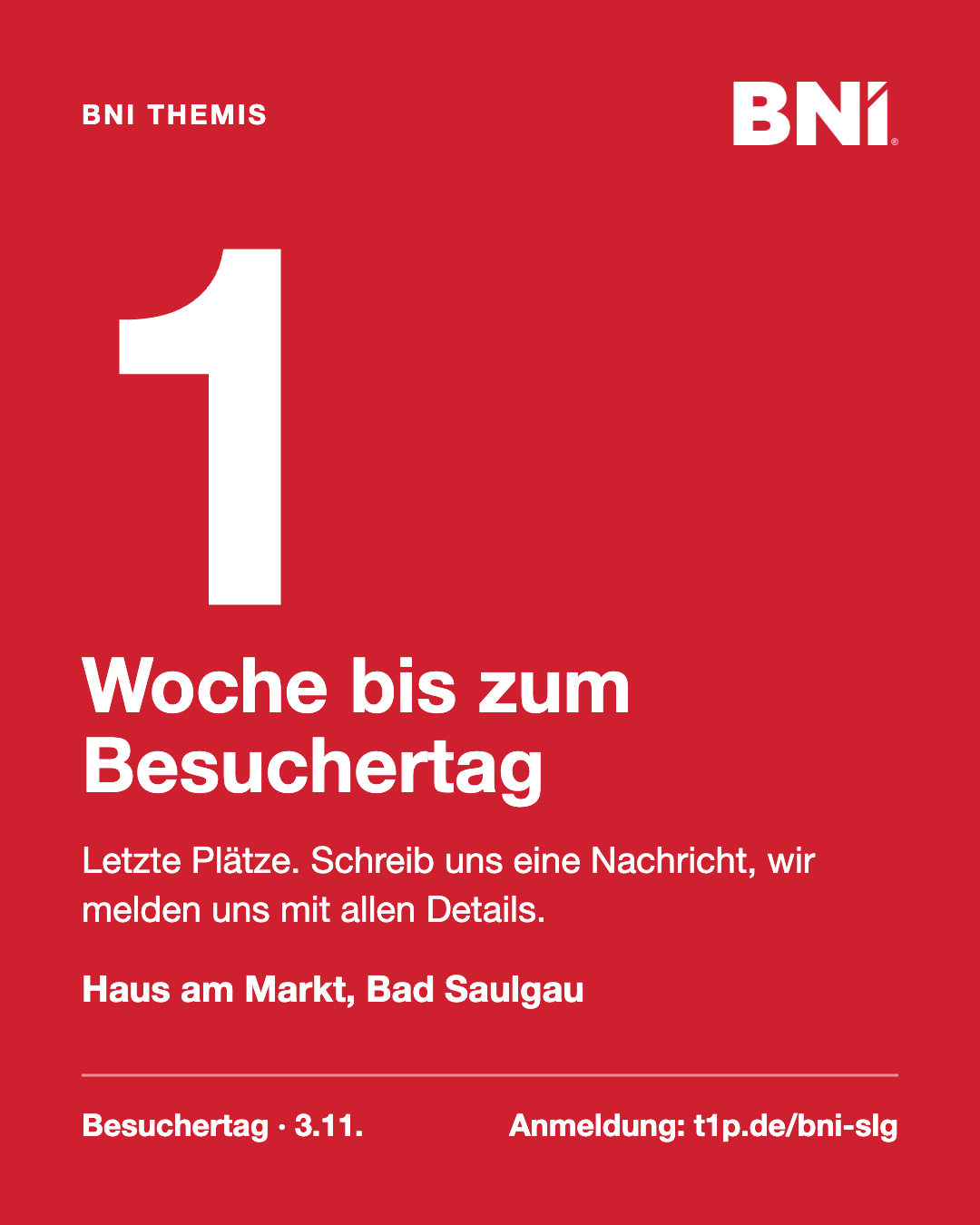 Bad Saulgau Countdown Di 27.10.